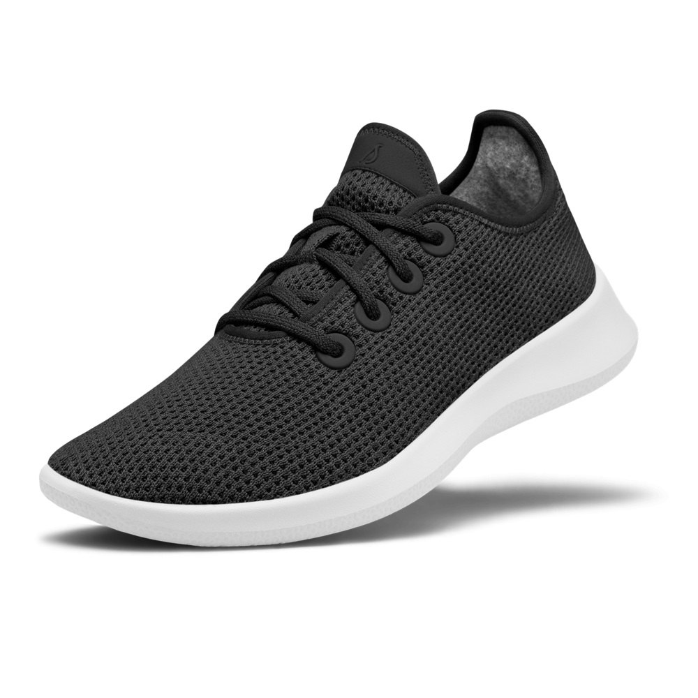 Allbirds Men's Tree Runners - Sneakers Black - KQW456937